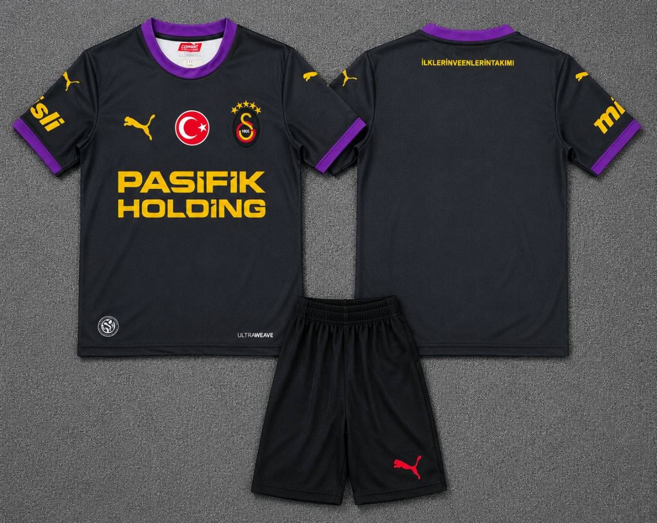Galatasary 2026-2027 Alternatif Forma Çocuk 3-14 Yaş
