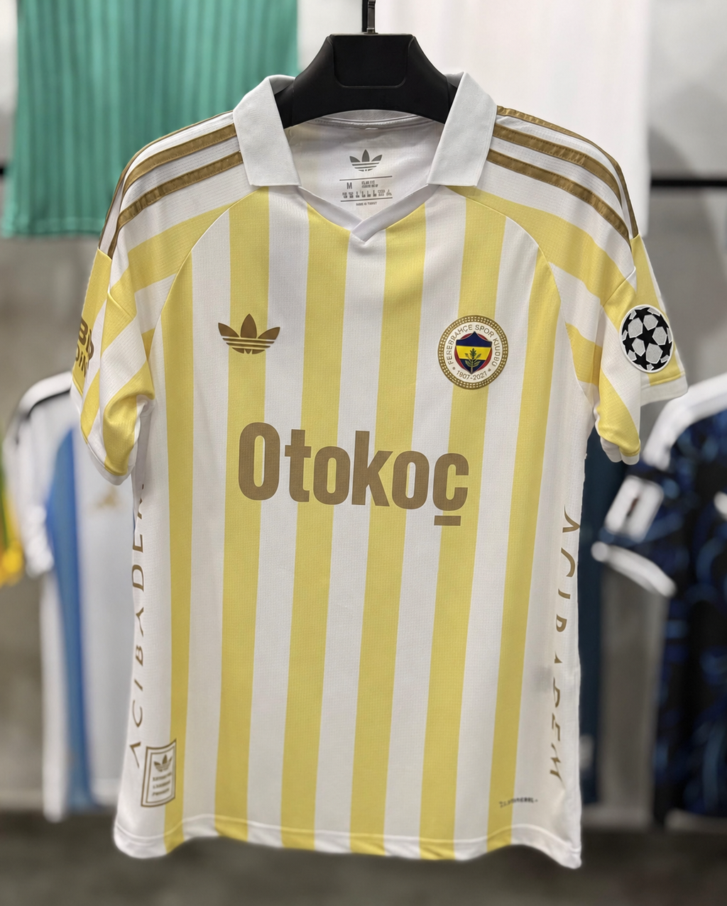 Fenerbahçe Gold Premium Şampiyonlar Ligi Forması  S-XXL