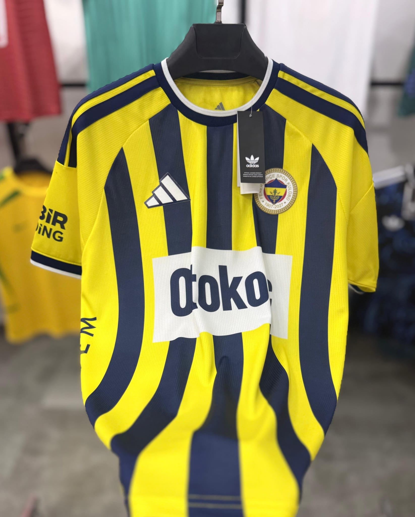 Fenerbahçe 2026-2027 Yeni Sezon Premium Çubuklu Forma (