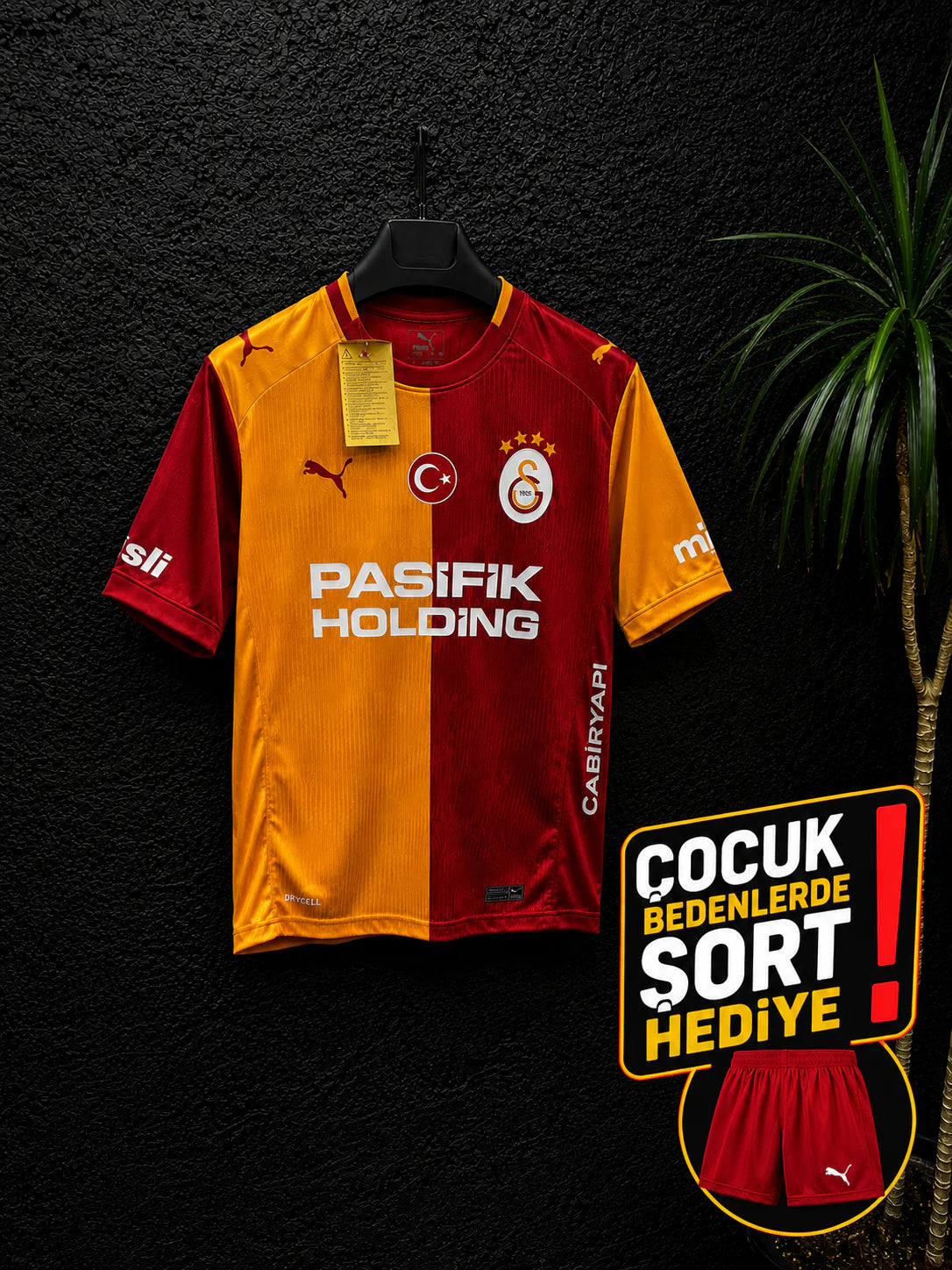 Galatasaray Çocuk Yeni Sezon İç Saha Premium Forma 3-14 yaş