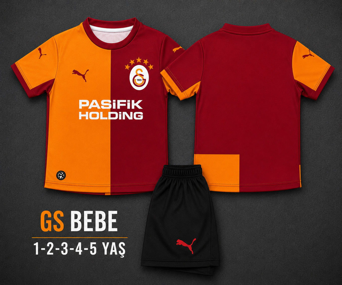 Galatasaray Bebek 0-5 Yaş Yeni Seson İsim Yazılabilir Forma