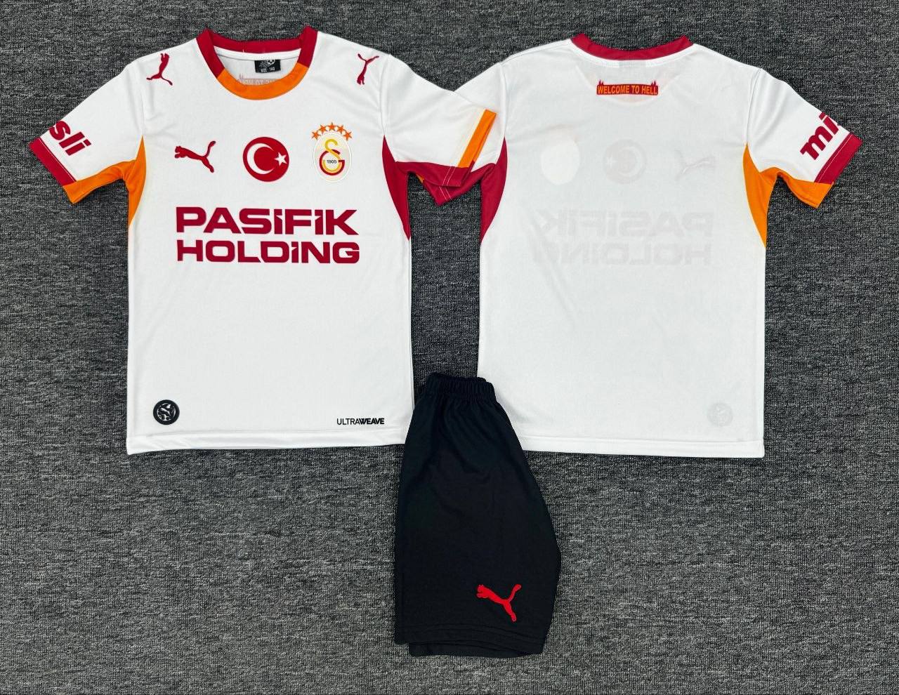 Galatasary 2026-2027 Beyaz Alternatif Forma Çocuk 3-14 Yaş